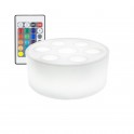 BANDEJA ACUATICA LED RGBW RECARGABLE